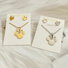 Anime Cute Cartoon Bow Mouse Stainless Steel Jewelry Set For Women - Image 3