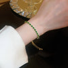 Wave Geometry Adjustable Bracelet Bangle Rhinestone Crystal Bracelets Women Wedding Wristband Jewelry - Image 12