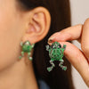 Exaggerated Green Gecko Frog Animal Ear Cuff Women's Earrings Without Ear Hole Funny Ear Bone Clamp Men Jewelry - Image 10