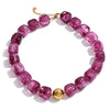 Acrylic Square Beads Chain Necklace Bracelet Bangle Stainless Steel Handmade Jewelry Green Khaki Pink Amber - Image 20