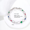 XP Jewelry Zircon Bracelet For Women Jewelry White Gold Plated Eco Friendly - Image 14