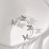 Butterfly Ear Cuff Clip with Crystals No Piercing - Image 15