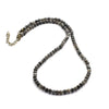 Simple 4mm Small Stone Necklace Men Handmade Howlite Tiger Eyes Beaded 48cm Short Collar Boyfriend Leisure Jewelry - Image 11