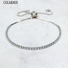 10 pieces Slim Colors zircon tennis bracelets zirconia crystal women bracelet Summer jewelry accessories 40083 - Image 18