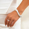 Creative Irregular Wave Open Bangles for Women Minimalist Gothic Gold Color Heavy Metal Cuff Bracelet Jewelry Gifts - Image 3