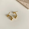 Sliver Color Asymmetrical Water Drop Earrings for Woman Retro Punk Hip Hop Metal Geometric Irregular Earrings Jewelry - Image 16