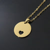 10pcs Lot 304 Stainless Steel Gold Color Love Heart Necklaces for Women Chokers Festival Party Gift Jewelry - Image 8