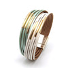 Multi-layer Braided Leather Bracelet Women's Bracelet Accessories Bracelets Bangle Couple Jewelry - Image 1