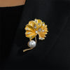 Enamel Ginkgo Biloba Brooches for Women Unisex Botanical Pins 2-color Available Office Party Gifts Accessories - Image 5