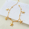 Stainless Steel Link Cable Chain Anklet Gold Color Marine Animal Dolphin.Starfish For Women Beach 21cm(8 2/8") Long, 1 Piece - Image 8