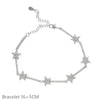 Micro Paved Cubic Zirconia CZ Geometric Star Northstar Charm Tennis Chain Choker Necklace Women Jewelry Gift - Image 14