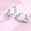 Silver Drop Earrings serpentine Shape Earrings For Women Engagement Wedding Party Birthday Gift Silver Jewelry - Image 2