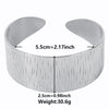 Metal Silver Color Heart Animal Snake Hand Hug Flower Leaf Bangles Bracelets For Women Girl Jewelry Stainless Steel Bangle Gift - Image 8