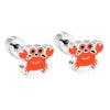 316L Surgical Steel Earrings Cute Style Silver Color Screw Back Oil Dripping Stud Earrings Body Piercing Jewelry Party - Image 17