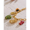Ocean Style Ceramic Conch Fish Butterfly Sun Drop Y2K Handmade Necklace Women Stainless Steel Statement Jewelry - Image 4