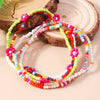 5Pcs/Set Handmade Flower Beads Anklets for Women Summer Beach Ankle Bracelets Foot Leg Chain Girls Holiday Jewelry Gifts - Image 5