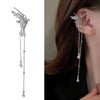 Zircon Butterfly Ear Clips Sparkling Rhinestone Ear Cuff Clips Earrings Without Piercing For Women Wedding Jewelry Gifts - Image 33