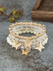 4Pcs Butterfly Beaded Bracelet Set For Women Pink Acrylic Beads Elastic Chain Bangle Female Bohemian Party Jewelry Gift - Image 13