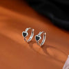 Colorful Green Stone Resin Square Stud Earrings For Women Light French Earrings Jewelry Gifts - Image 7