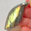 Pink Labradorite Pendant Irregular Shape Bead Stone Purple Necklace for Men Women - Image 25