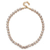 6mm Zirconia Claw Setting Bracelet and Necklace Sets Crystal Colorful Choker Jewelry - Image 23