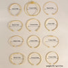 Multilayer Open Bangle Set 12 Pieces in Gold-Tone - Image 11