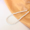 Pearl-Style Choker Necklace with Layered Bead Details - Image 31