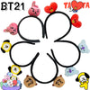 koya chimmy cookie tata hairband high color value cartoon cartoon doll doll shape creative cute girl heart wash hair ring - Image 1