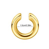 1pc Exaggerated c-Shaped Non-Piercing Nose Ring Fake Piercing Non-Piercing Ear Bone Clips For Men Ear Cuff Earrings - Image 8