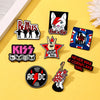 Rock N Roll Enamel Pins Retro Rock Band Brooches Lapel Badges Punk Jewelry Backpack Denim Jacket Decor Fans Gift - Image 3