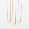 Tiny Heart Pendant Choker Necklace in Gold-Tone or Silver-Tone - Image 13