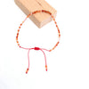 Faceted Gemstones 2-3mm Beads Hand Woven Adjustable Bracelet Crystal Quartz Agate Choker Men Female Jewelry Party Gift - Image 8
