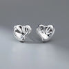 Silver Hollow Butterfly Stud Earrings For Women Jewelry Accessories Prevent Allergies - Image 40
