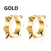 1Pair Punk Stainless Steel Round Circle Hoop Earrings For Men Women Not Fade Clip Earrings Hip Hop Male Jewelry - Image 11