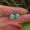 8mm Green Ball Earrings for Women Tiger Eye Beads Stone Dangle Long Lady Stud Earrings Jewelry - Image 6