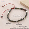 4mm Stone Bracelet Double Layer Woven Agate Imperial Stones Adjustable Bracelets Couple Jewelry Gift - Image 12