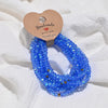 10Pcs Shiny Crystal Charm Bracelet 4mm Glass Beads Elastic Cord Bracelet for Women Friendship Wrist Jewelry - Image 16