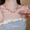 Rainbow Cubic Zirconia Necklace Bracelet or Earrings - Image 2