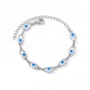 Stainless Steel Beaded Snake Chain Bracelet in Gold-Tone with 19 cm Length - Image 15