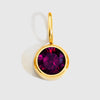 Colorful Birthstone Pendant Necklace in Gold-Tone or Silver-Tone - Image 30