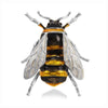 Enamel Bumblebee Brooches Women Alloy Yellow Bee Insect Brooch holiday Gift Broche Banquet Pins - Image 12