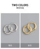 Geometric Hoop Earrings 12mm 14mm or 18mm - Image 11