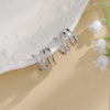 Fake Piercing Punk Earclips Earrings Geometric Stainless Steel Ear Cuff Winding Piercing Free Clip Earrings for Women Daily Wear - Image 5
