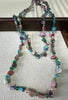 Bohemian Double-Layer Beaded Necklace with Irregular Stone Beads and Long Sweater Chain - Image 14