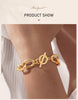 Chunky Toggle Link Chain Bracelet in Stainless Steel - Image 27