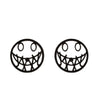 Cute Halloween Cartoon Ghost Earrings Stud For Women Stainless Steel Ear Piercing Black Earrings Minimalist - Image 17