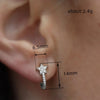 Star Hoop Earrings with Dazzling CZ Simple Stylish Ear Accessories for Women Silver Color Jewelry - Image 10