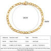 Classic Snake Chain Bracelets for Women Stainless Steel Cuban Chain Bracelet Woman Gifts Jewelry - Image 15