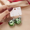 Christmas Color Sequin Snowflake Resin Star Light Balls Dangle Earring for Women Christmas Festive Atmosphere Jewelry - Image 5