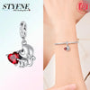 Silver Charms Sika Deer Elk Leopard Lion Monkey Beads Fit Charm Bracelet Making Pendants Gift - Image 9